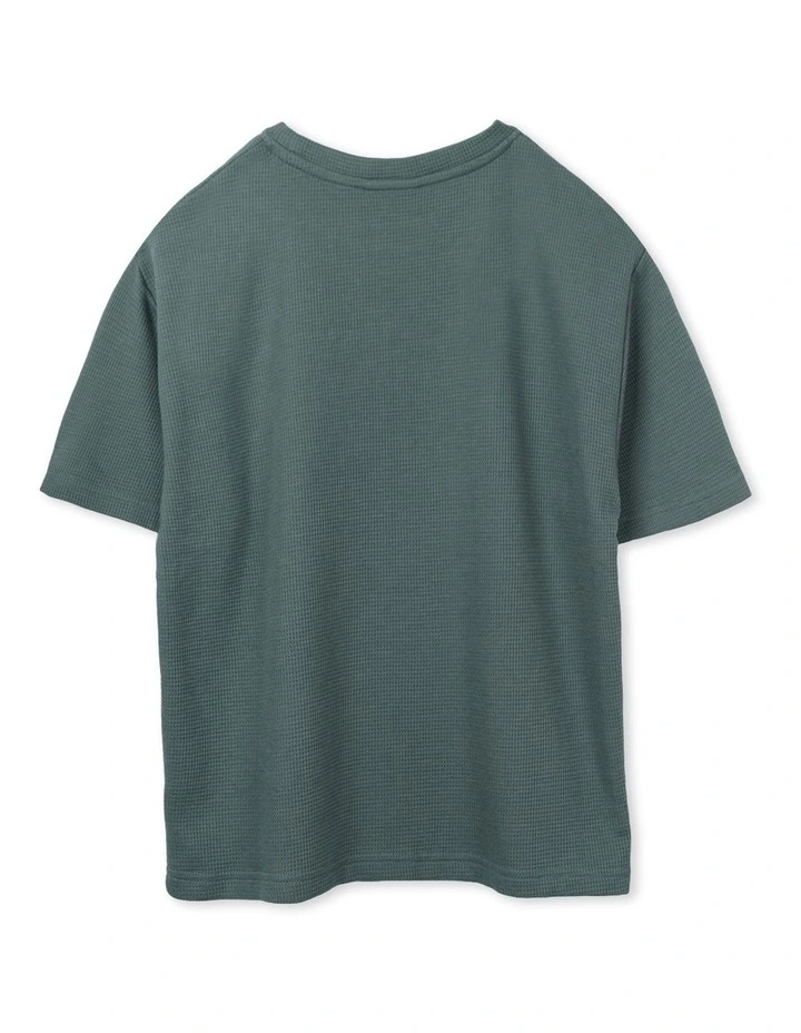 The New Flynn Tee (3-7 Years) in Forest image 3
