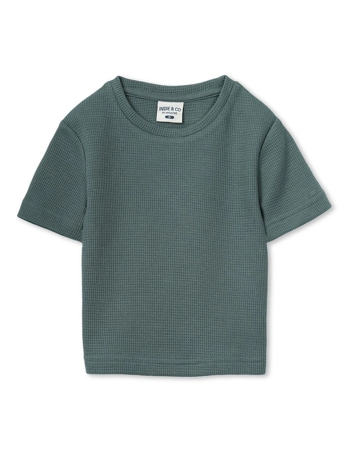 The New Flynn Tee (000-2 Years) in Forest image 1