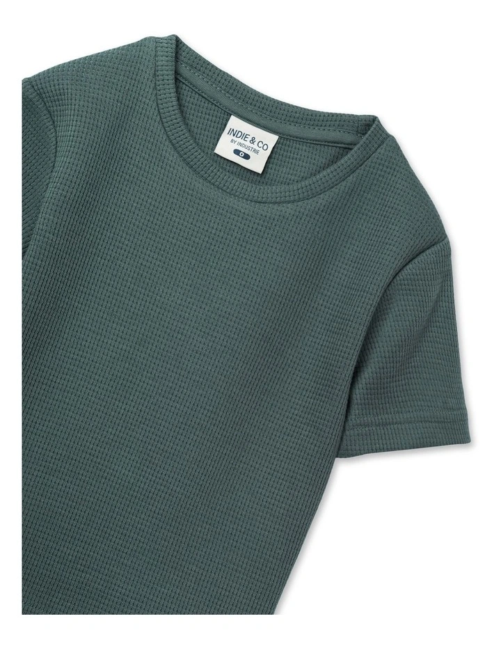 The New Flynn Tee (000-2 Years) in Forest image 2