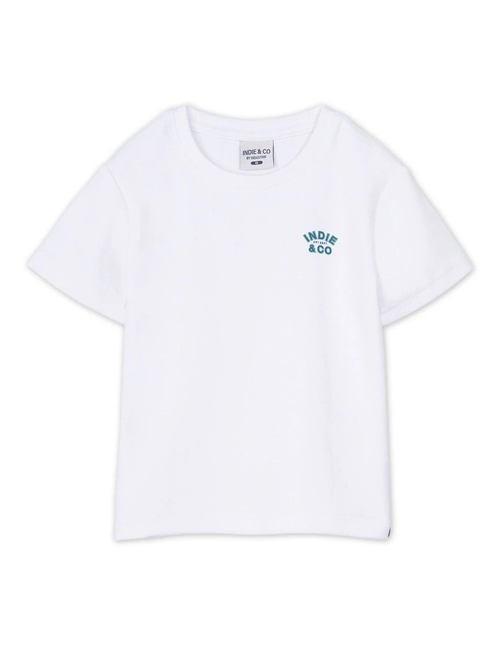 The Santo Tee (3-7 Years) in White image 1