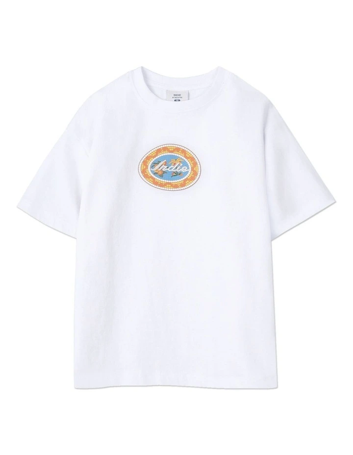 The Resort Tee in White (8-16 Years) image 1