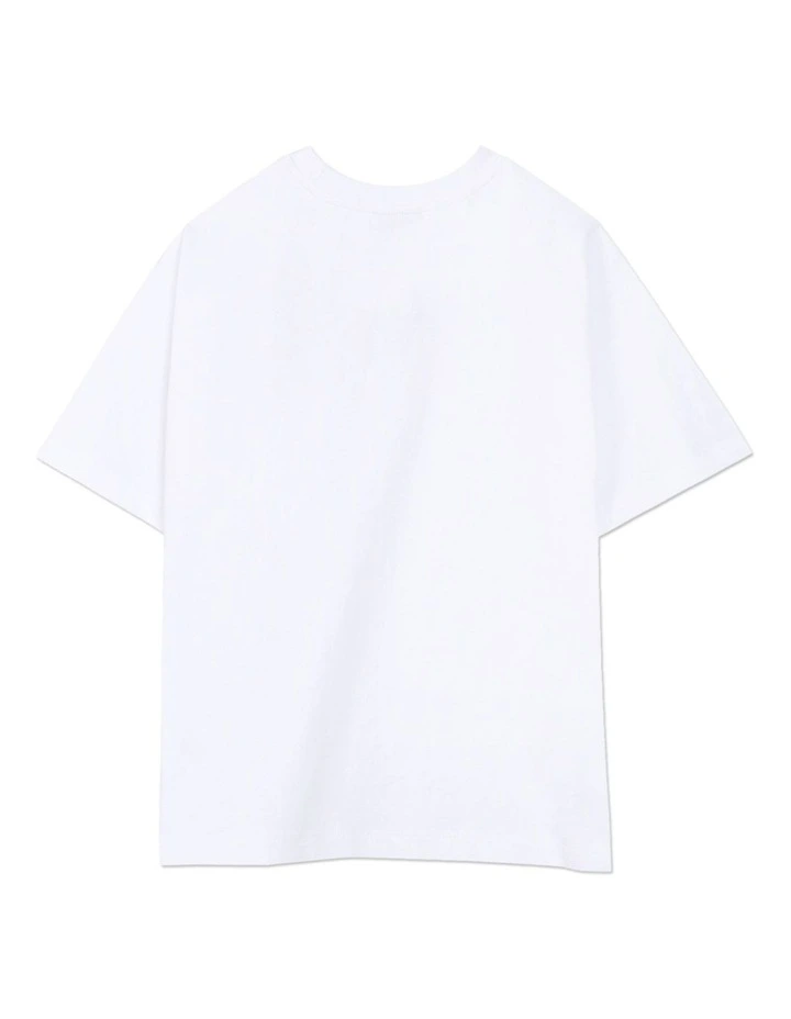 The Resort Tee in White (8-16 Years) image 3