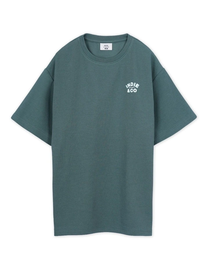 The Santo Tee (8-16 Years) in Clover image 1