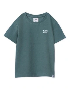 The Santo Tee (000-2 Years) in Clover