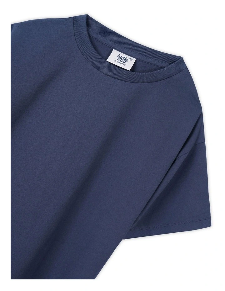 The Kosta Tech Tee (3-7 Years) in Ink image 2