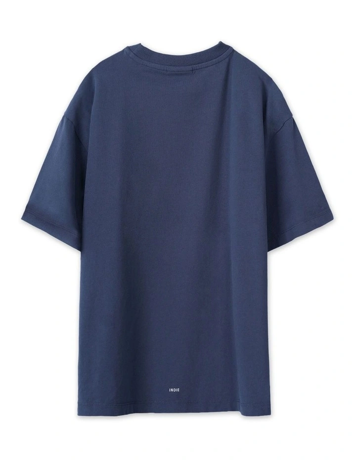 The Kosta Tech Tee (3-7 Years) in Ink image 3