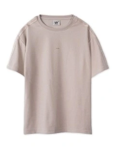 The Luxe Romford Tee (8-16 Years) in Tan
