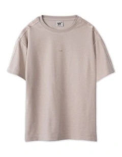 The Luxe Romford Tee (3-7 Years) in Tan