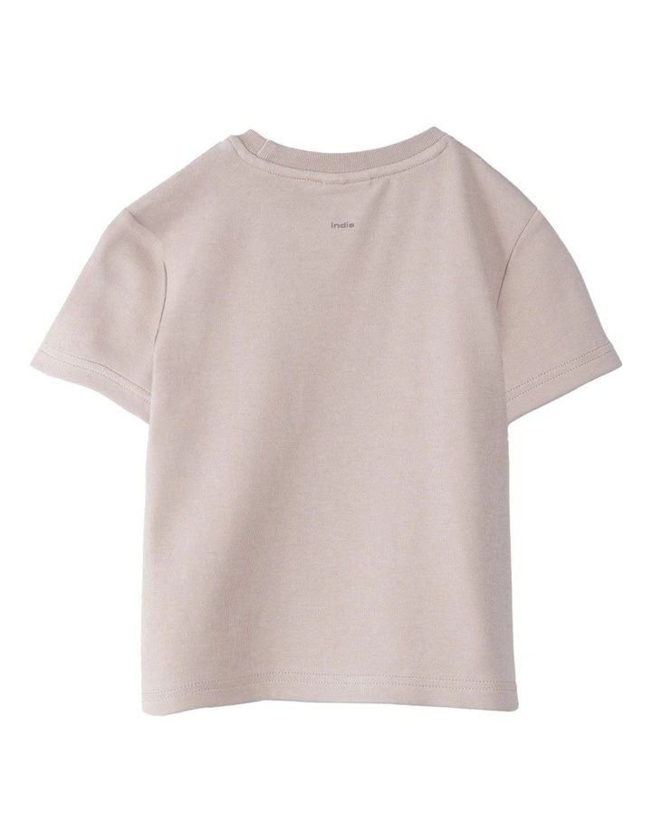 The Luxe Romford Tee (000-2 Years) in Tan image 2