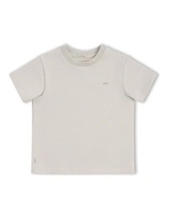The Indie Newport Tee (3-7 Years) in Grain