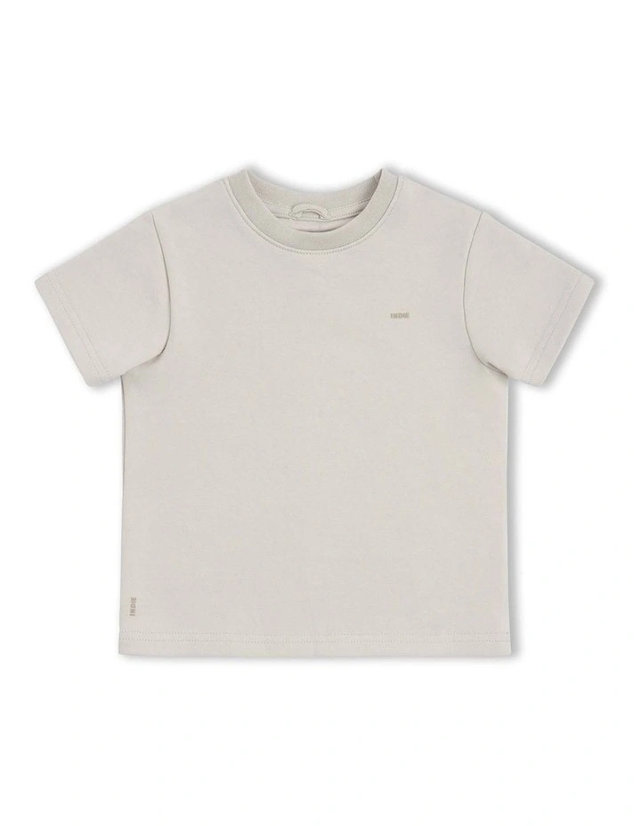 The Indie Newport Tee (3-7 Years) in Grain image 1