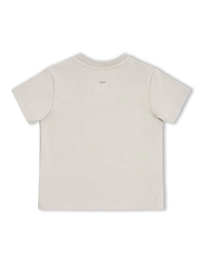 The Indie Newport Tee (3-7 Years) in Grain image 3