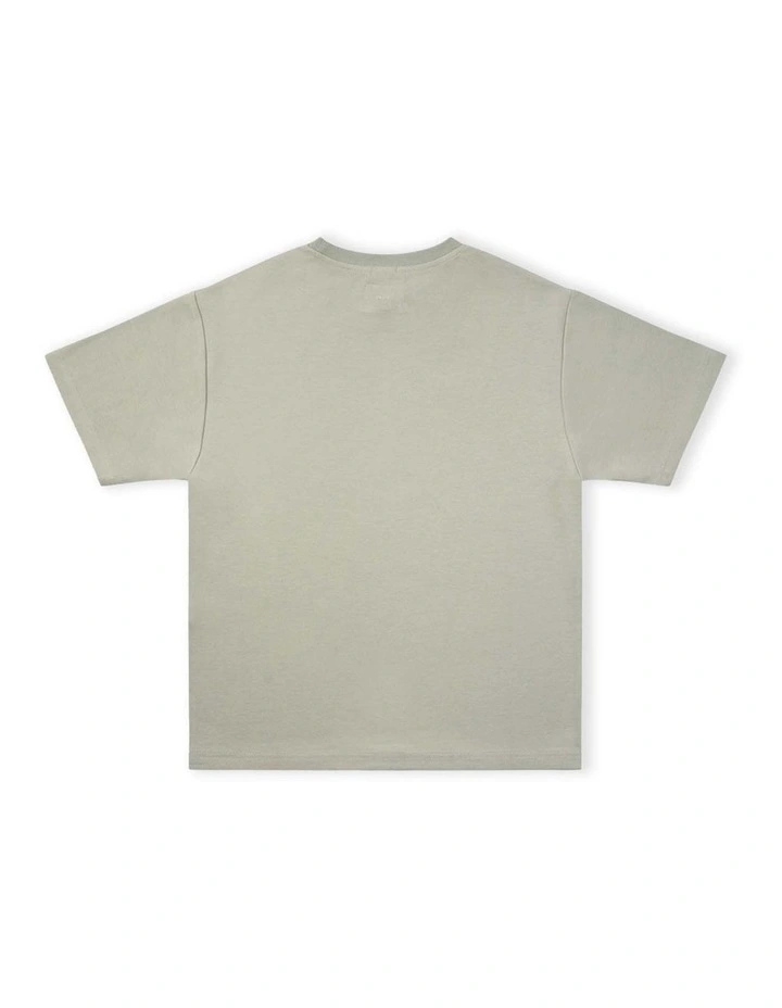The Indie Newport Tee (3-7 Years) in Willow Green image 3