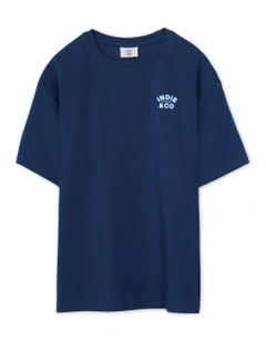 The Santo Tee (8-16 Years) in Navy
