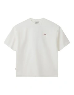 The Lugo Tee (3-7 Years) in Cream