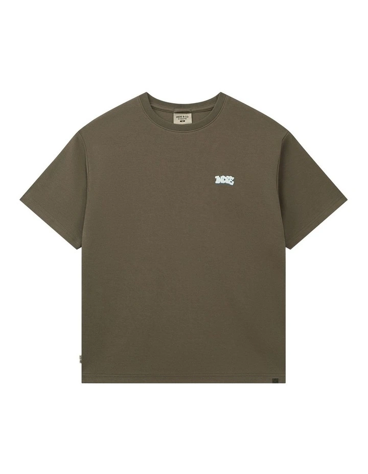 The Subway Tee (8-16 Years) in Mocha image 1