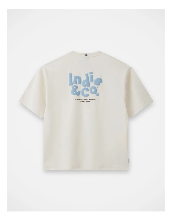 The Rhodes Tee - Vanilla (8-16 years) image 2