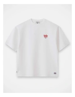 The Rhodes Tee - Winter White (8-16 yrs)