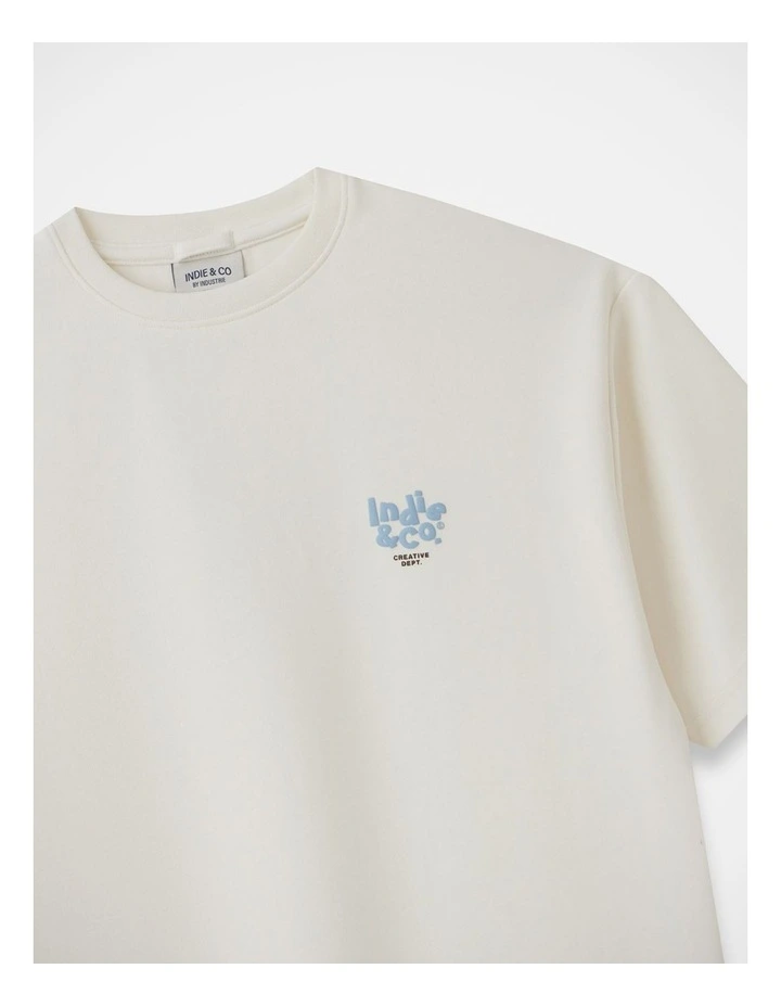 The Rhodes Tee - Vanilla (3-7 years) image 3