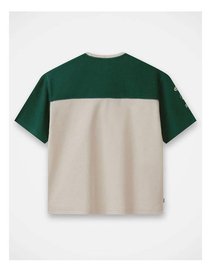 The Malibu Tee - Green/Vanilla (3-7 yrs) image 3