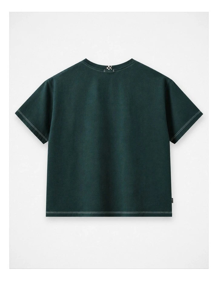 The Millenium Tee - Washed Emerald (3-7 yrs) image 2