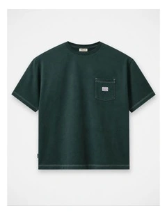 The Millenium Tee - Washed Emerald (8-16 yrs)