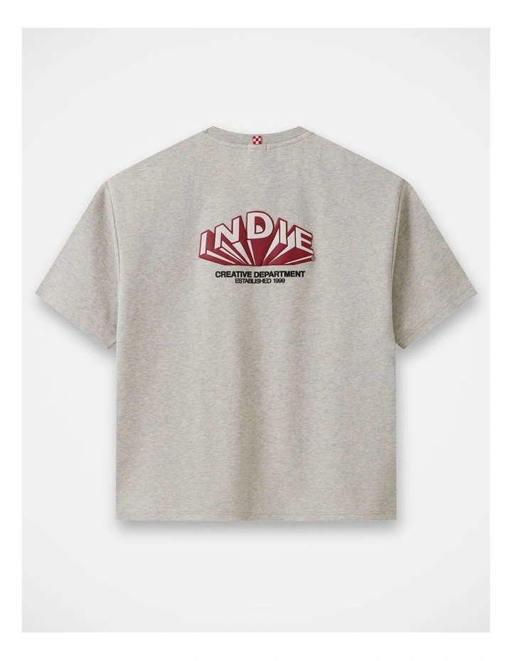 The Sawyer Tee - Oat Marle (8-16 yrs) image 3
