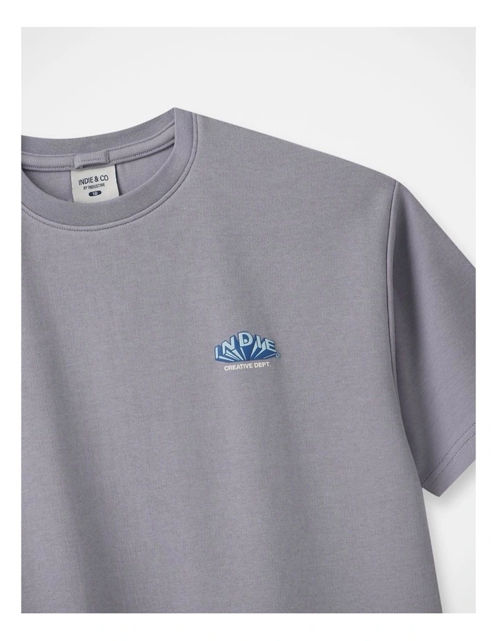 The Sawyer Tee - Grape (8-16 yrs) image 2