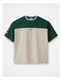 The Malibu Tee - Green/Vanilla (8-16 yrs)