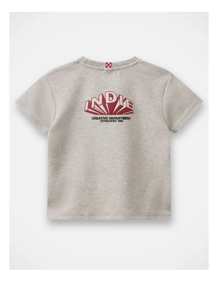 The Sawyer Tee - Oat Marle (000-2 yrs) image 3
