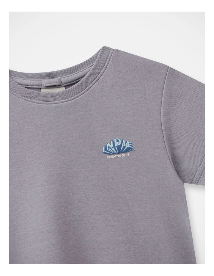 The Sawyer Tee - Grape (000-2 yrs) image 2