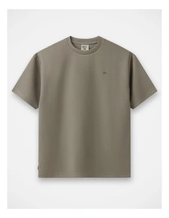 The Stansfeld Waffle Tee - Gravel (000-2 yrs)