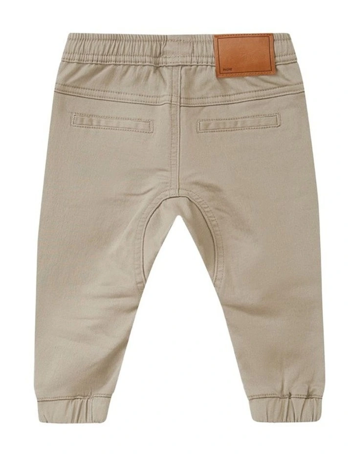The New Arched Drifter Pant (000-2 Years) in OD Wheat image 3