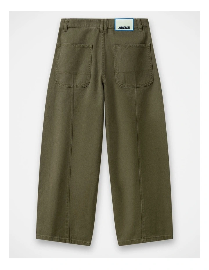 The Wanderer Balloon Pant - Army (8-16 yrs) image 3