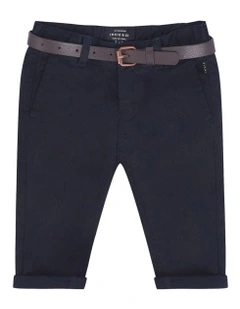Cuba Stretch Chino Pant (000-2 Years) in Deep Navy