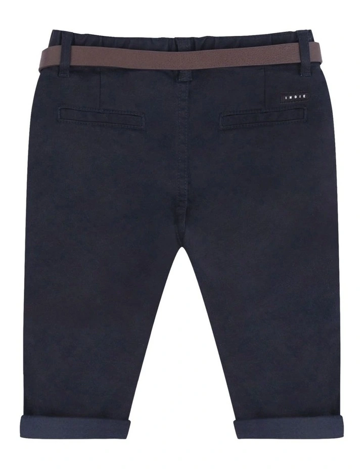 Cuba Stretch Chino Pant (000-2 Years) in Deep Navy image 3