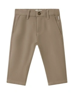 Indie Lusso Pant (000-2 Years) in Sandrift
