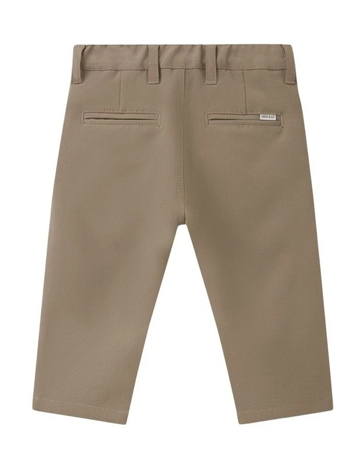 Indie Lusso Pant (000-2 Years) in Sandrift image 3
