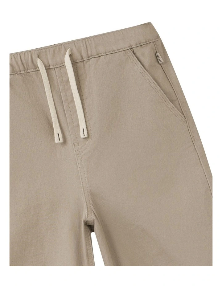 The Greenwood Drifter Pant (8-16 Years) in New Stone image 2