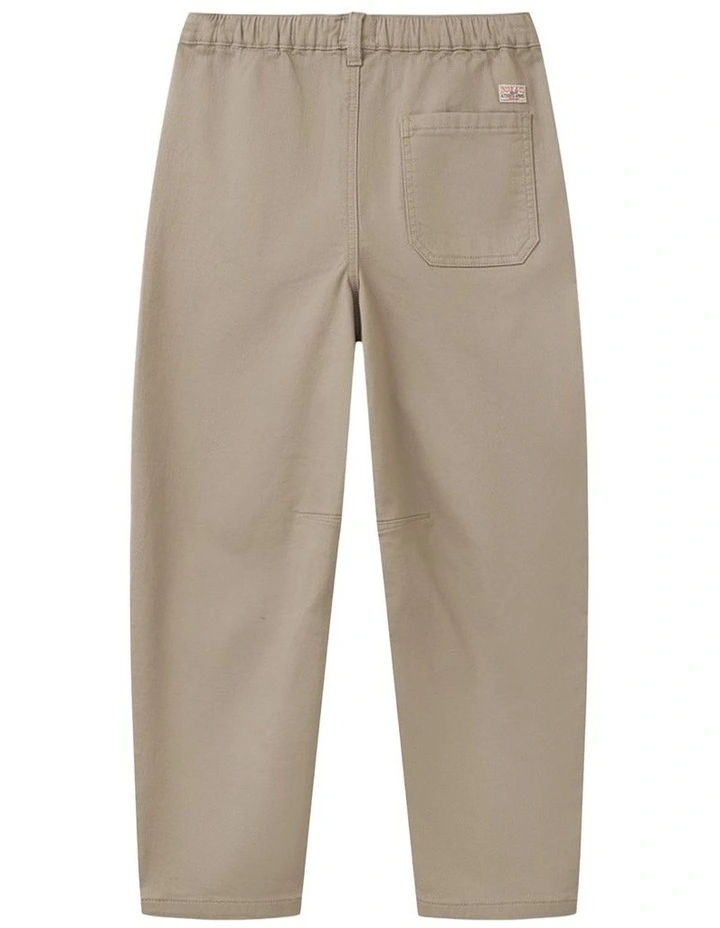 The Greenwood Drifter Pant (8-16 Years) in New Stone image 3