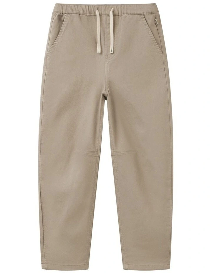 The Greenwood Drifter Pant (3-7 Years) in New Stone image 1