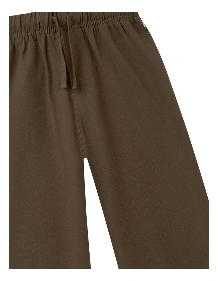 The Brooklyn Easy Chino (3-7 Years) in Chocolate image 2