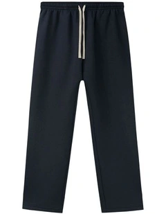 Recline Baggy Trackpant (8-16 Years) in Washed Black