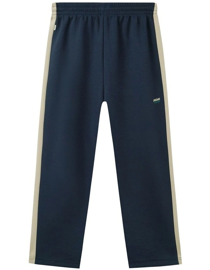 The Luxe Tech Trackpant (8-16 Years) in Navy Combo image 3