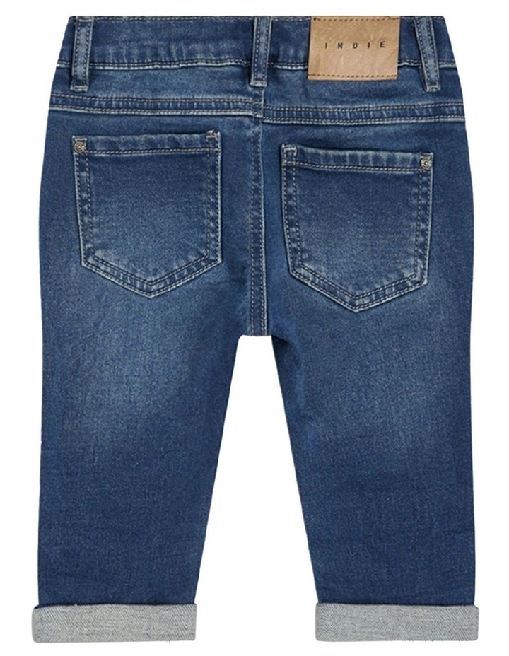 Drifter Jean (0-2 years) in Dark Denim image 2