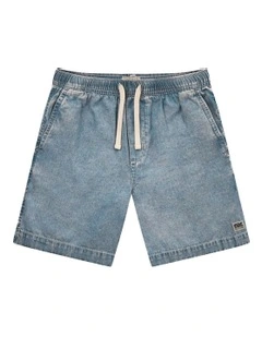 The Marley Comfort Short (3-7 Years) in Indigo