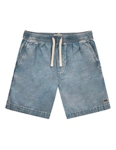 The Marley Comfort Short (8-16 Years) in Indigo
