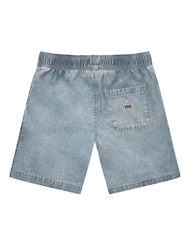 The Marley Comfort Short (8-16 Years) in Indigo image 3