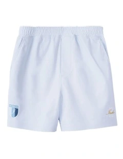 The Club Sports Short (8-16 Years) in Lt Blue