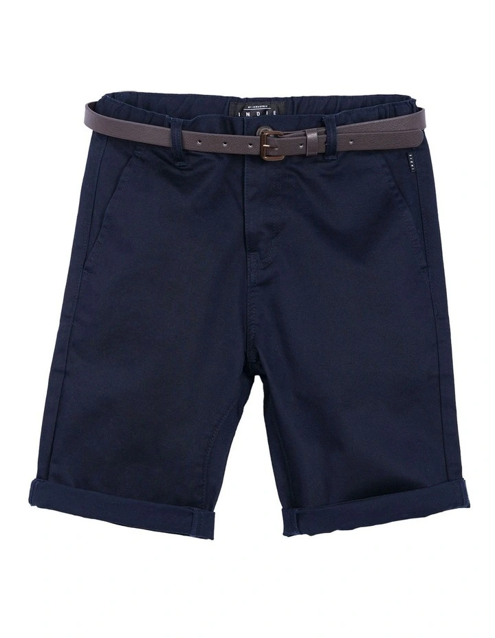 Cuba Chino Shorts (3-7 Years) in White image 1
